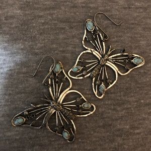 Butterfly earrings from MACY’S